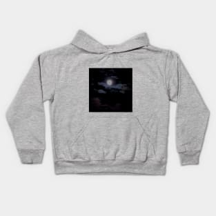 Moon & Clouds Kids Hoodie